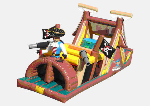 Obstacle course Pirate (50’x9’x15’)